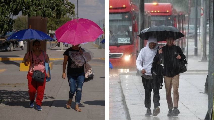 Clima en México 28 de mayo: Conagua advierte lluvias muy fuertes en el norte, centro y sur