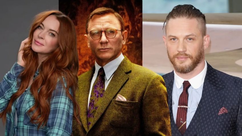 Lindsay Lohan y Tom Hardy podrían unirse a Daniel Craig en 'Knives Out 3'