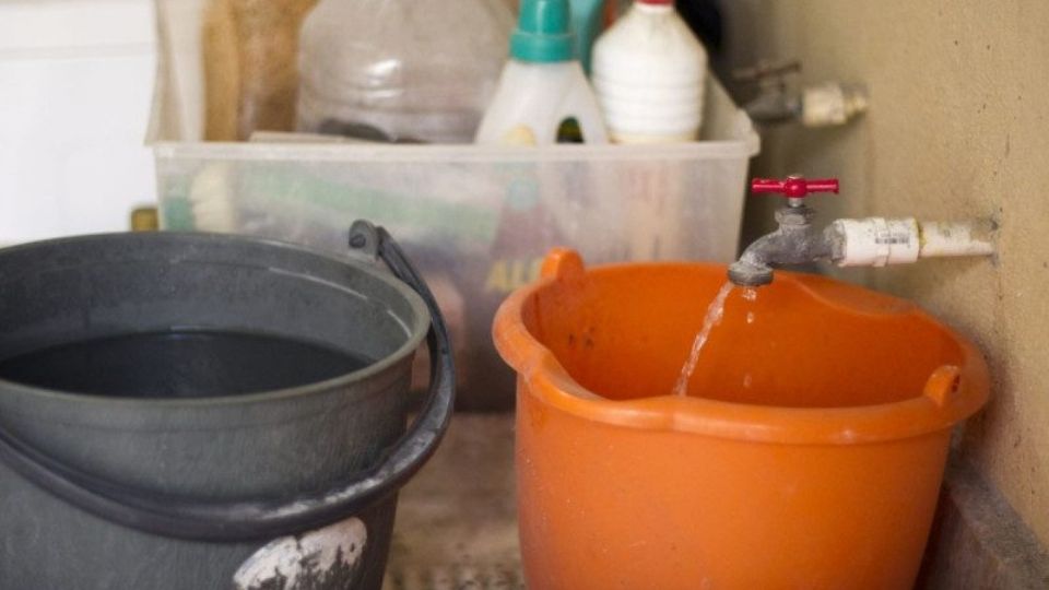 Recortes de agua en CDMX