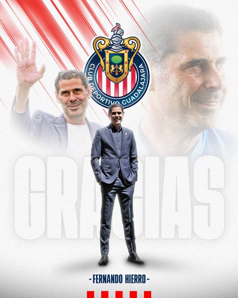 Fernando Hierro fuera de Chivas