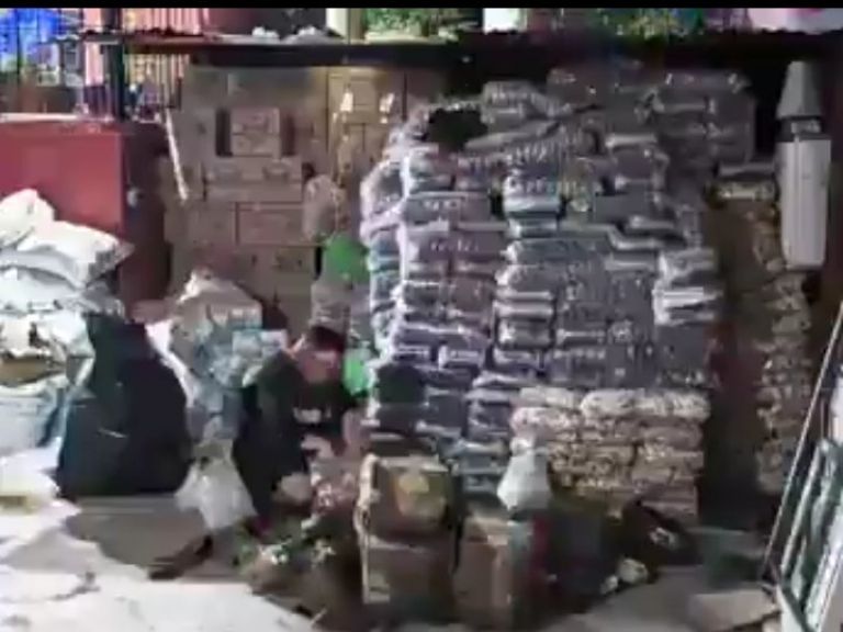 Aseguran más de 7 toneladas de despensas en Álvaro Obregón