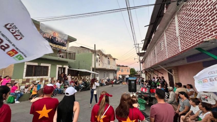 Violencia interrumpe cierre de campaña de candidata en Cotija, Michoacán