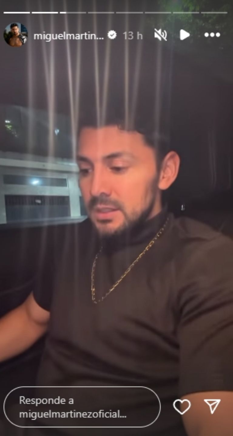 Miguel Martínez denunció el robo de pertenencias