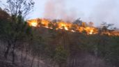 Foto ilustrativa de la nota titulada Nuevo incendio forestal azota al Estado de México; brigadistas trabajan en la sierra