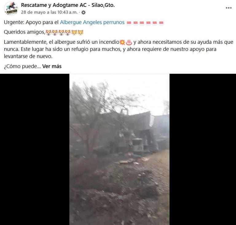 Piden ayuda para reconstruir el albergue