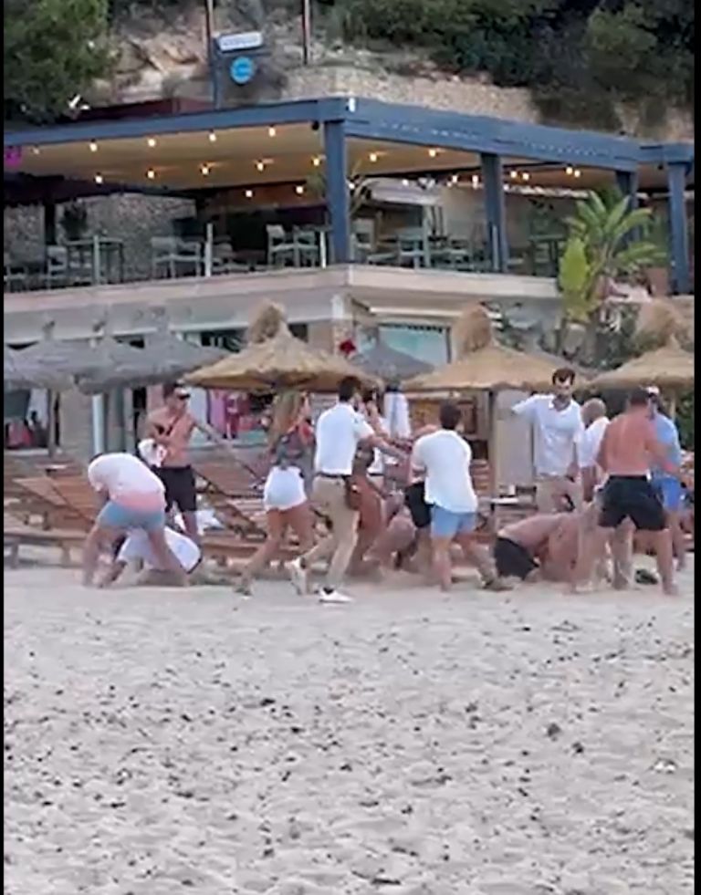 Pelea en Mallorca deja a ocho detenidos