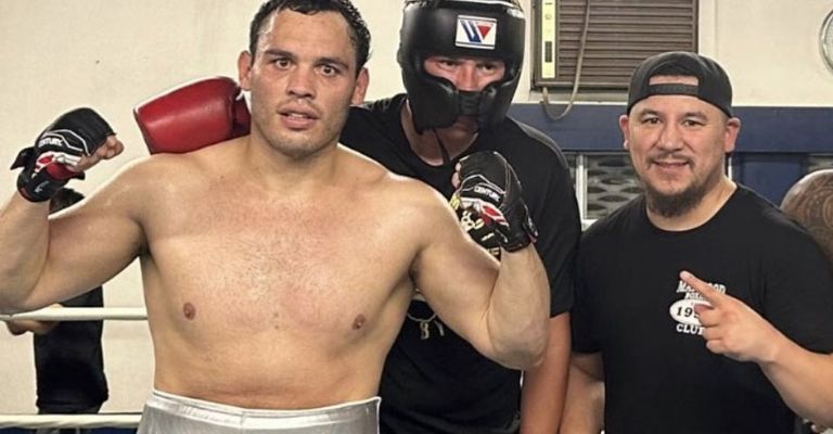 El peleador afirma que le volvió a agarrar gusto a entrenar