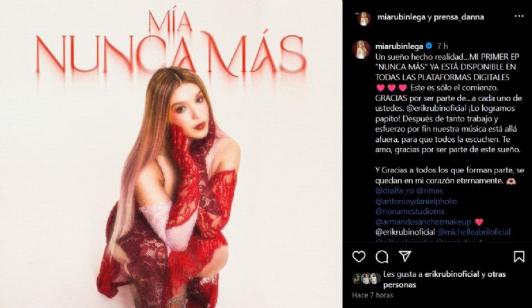 Mía lanza nuevo tema musical 