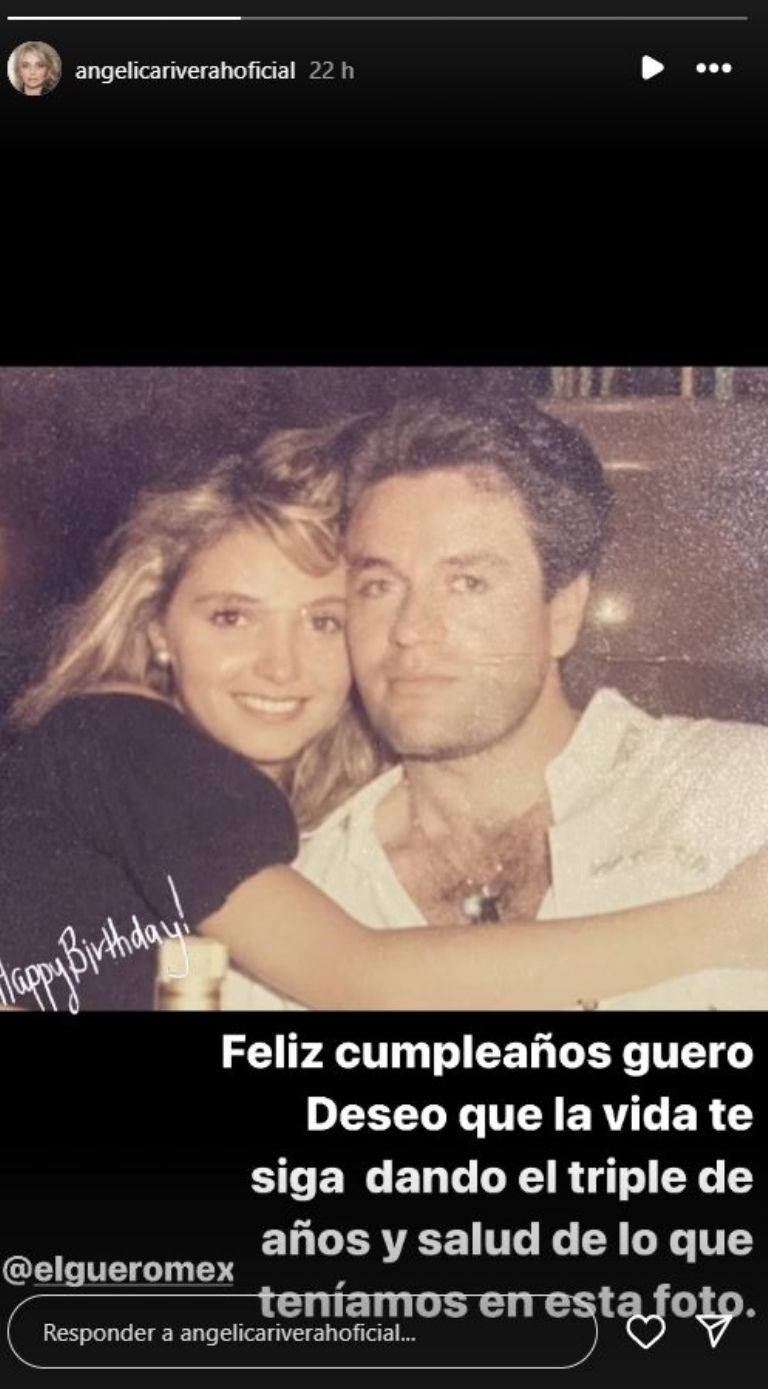 Angélica Rivera dedica emotivo mensaje a su ex