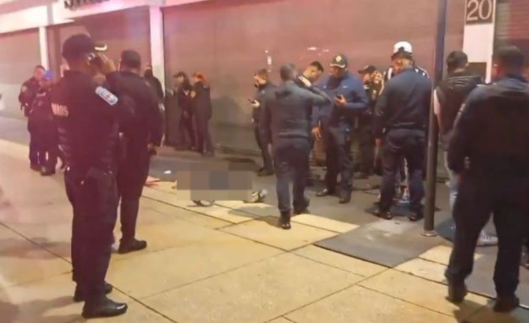 Balacera en el Centro histórico