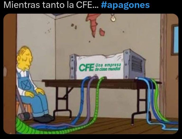 Apagones en México desatan los memes