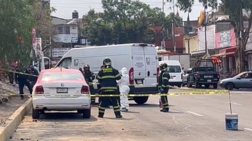 Macabro hallazgo: Localizan cuerpo putrefacto al interior de taxi en Coyoacán, en CDMX