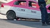 Foto ilustrativa de la nota titulada Se queda sin frenos: Taxista muere tras accidente en CDMX; su unidad quedó destrozada