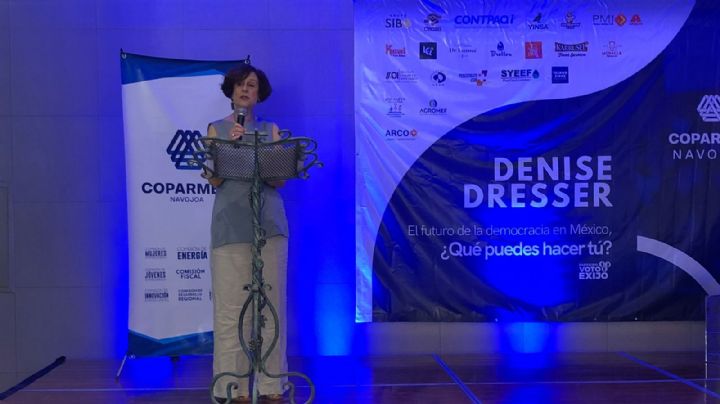 Denise Dresser visita Navojoa para defender la democracia