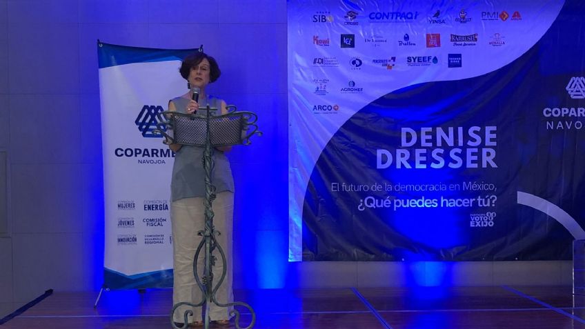Denise Dresser visita Navojoa para defender la democracia