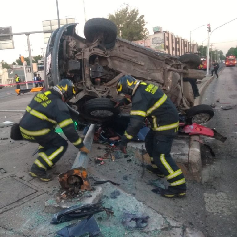 Fatal accidente en Iztapalapa
