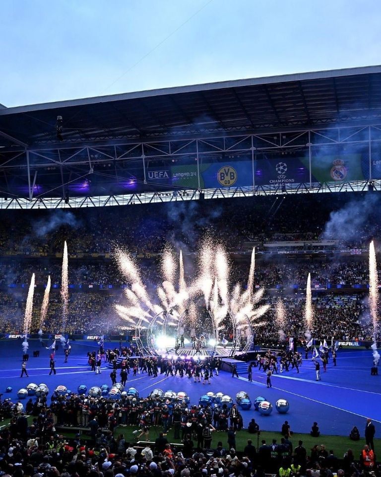 Lenny Kravitz en la Champions League 2024