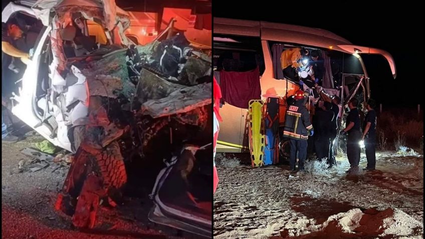 Reportan terrible accidente en carretera de SLRC a Sonoyta; hay tres muertos y 17 heridos