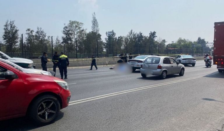 Hombre muere tras accidente en CDMX. Foto: Twitter