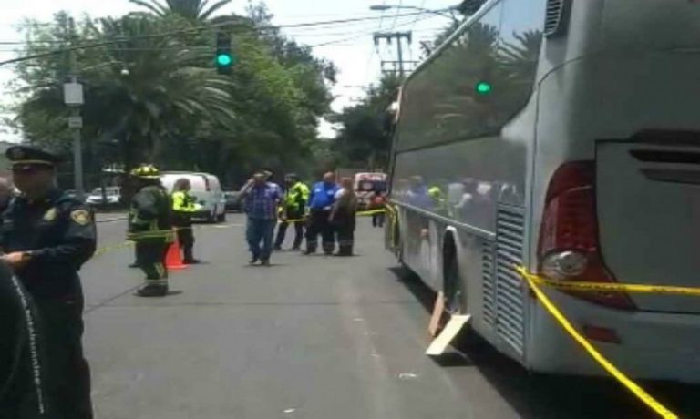 Abuelita atropellada en Azcapotzalco