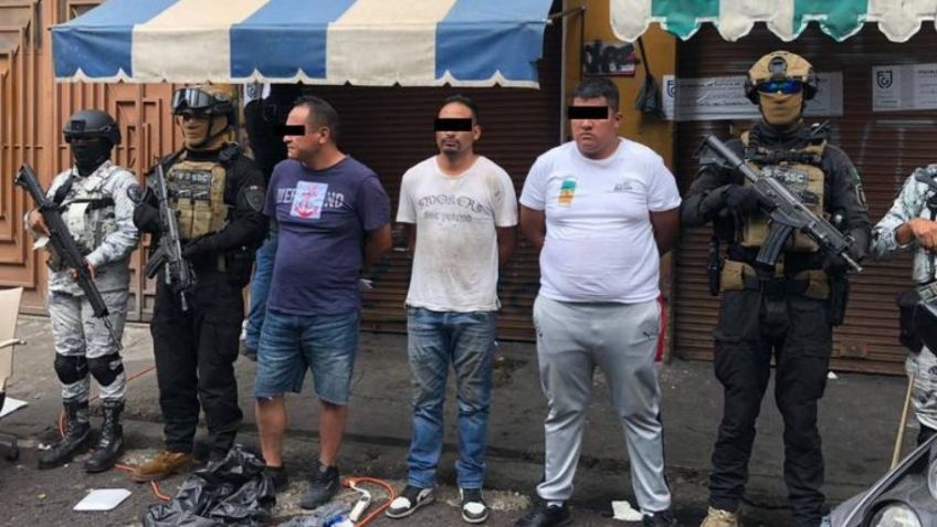 Golpe al crimen en CDMX: Cae banda de ladrones con cuatro toneladas de autopartes