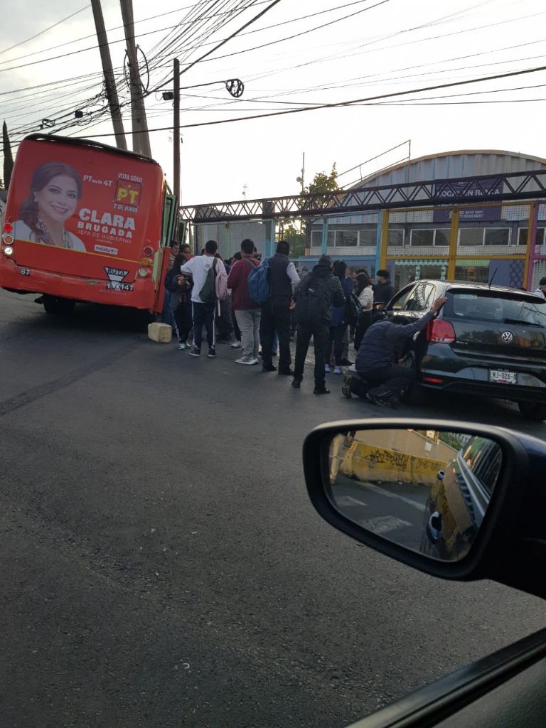 Accidente en Álvaro Obregón