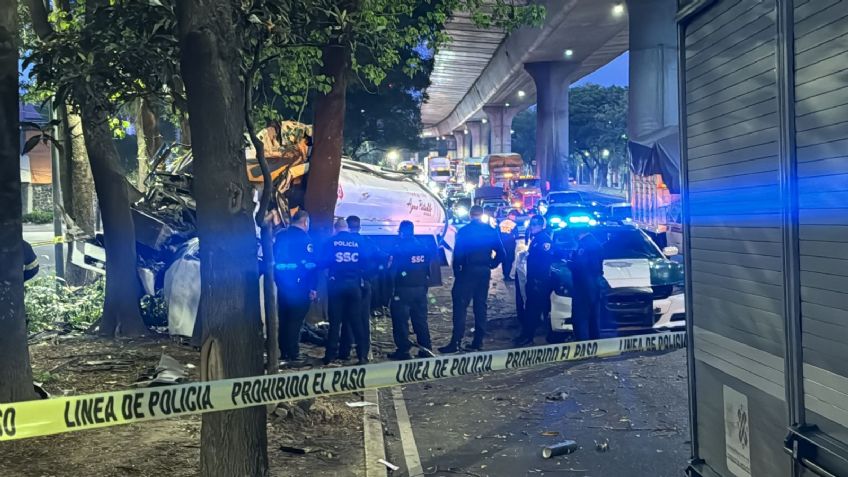Caos en CDMX: Fatal accidente en Viaducto Tlalpan HOY 11 de junio deja 2 muertos