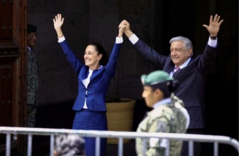 AMLO tendrá su primera gira con Claudia Sheinbaum este fin de semana. Foto: Internet