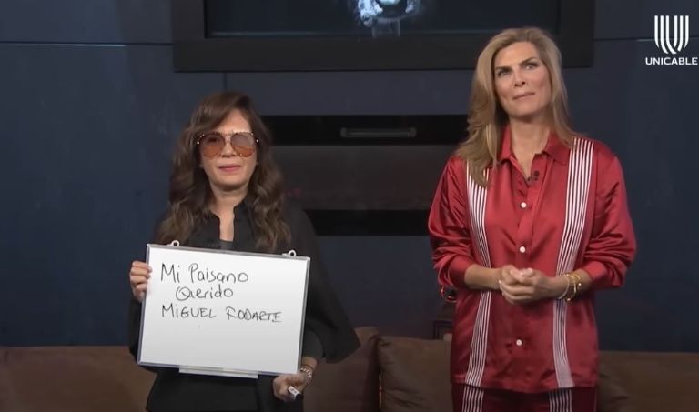 Yolanda Andrade no puede hablar