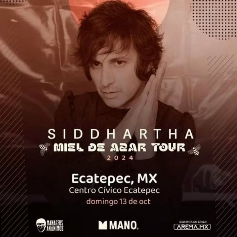 Siddhartha anuncia su gira por México