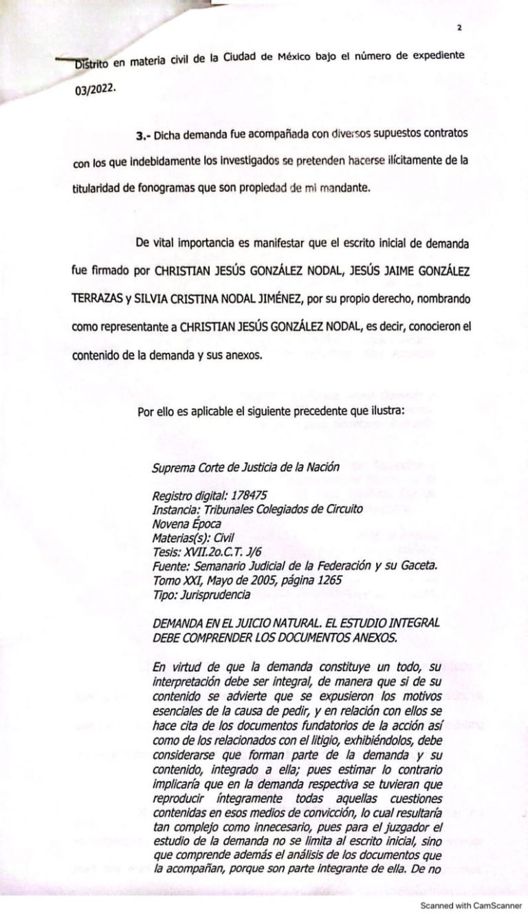 Demanda de Universal Music a Christian Nodal por falsificación de documentos