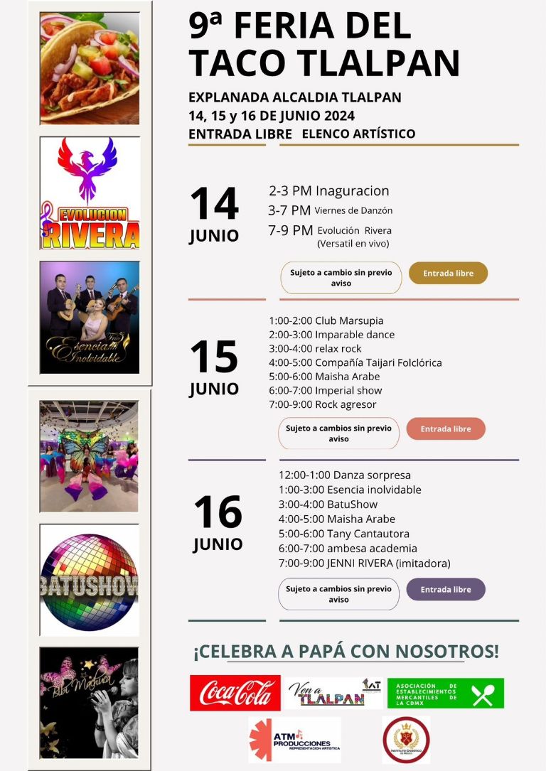 Feria del Taco en Tlalpan