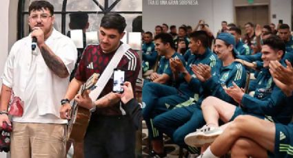 VIDEO: Grupo Frontera sorprende con concierto privado a la Selección Mexicana