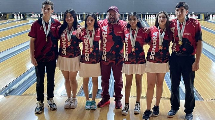 Cajemenses lideran coronación de Sonora en Boliche de los Juegos Conade 2024