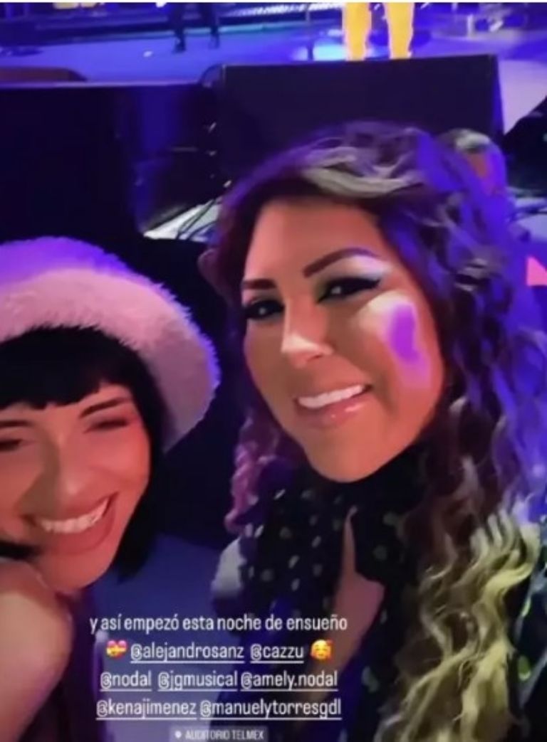 Cristy Nodal solía subir fotografías con 'Cazzu'