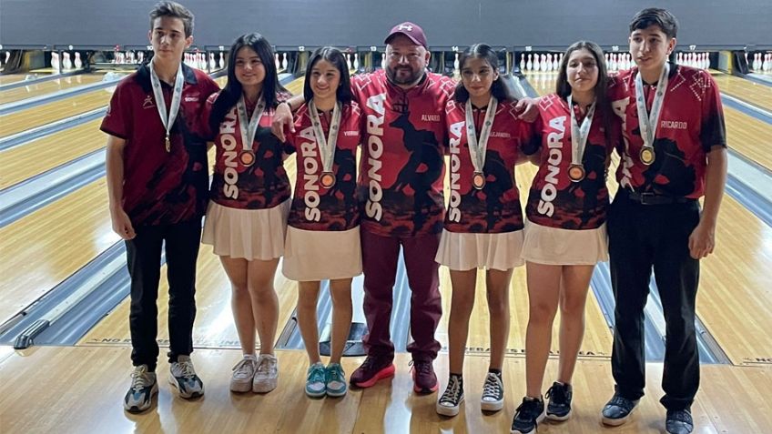 Cajemenses lideran coronación de Sonora en Boliche de los Juegos Conade 2024