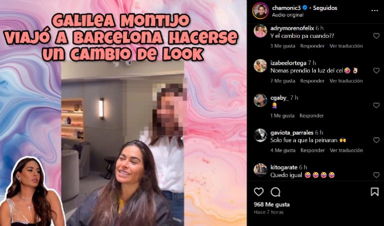 Galilea Montijo se hace cambio de look y se burlan de ella