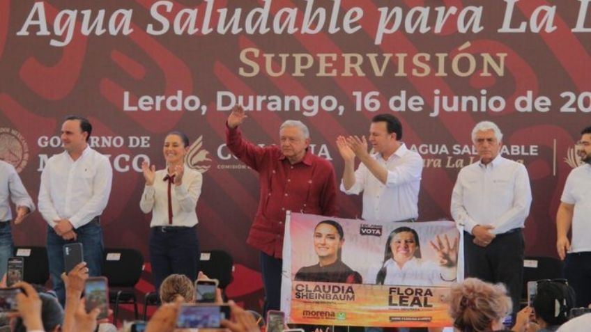 Junto a Claudia Sheinbaum, AMLO envía mensaje por el Día del Padre desde Durango