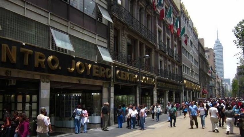 Detienen a trabajador de joyería del Centro Histórico con 100 mil pesos en alhajas