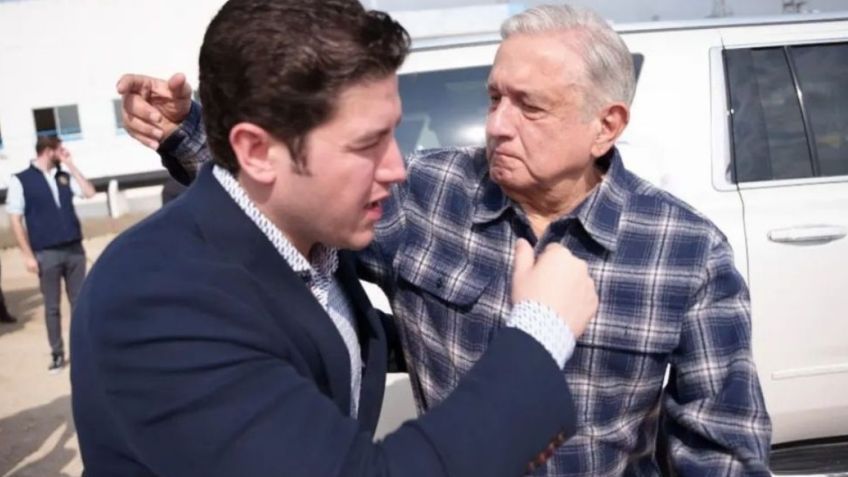 AMLO asegura que Samuel García, gobernador de NL, es víctima de acoso: "No está solo"