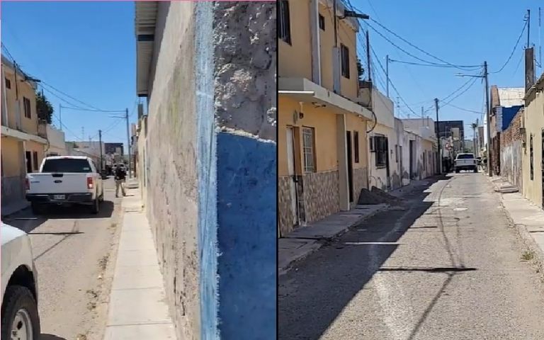 Balacera en el Centro de Obregón deja una víctima. Foto: Facebook