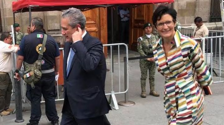 Directora de Citigroup visita Palacio Nacional para reunirse con secretario de Hacienda