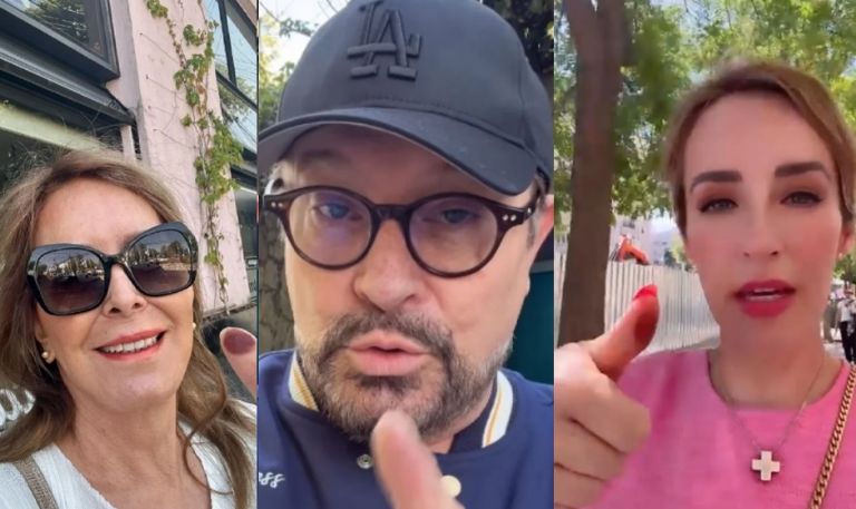 Famosos salen a votar este 2 de junio