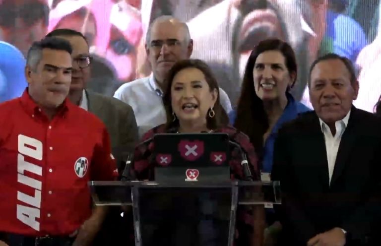 Xóchitl Gálvez manda mensaje por ganar la presidencia de México