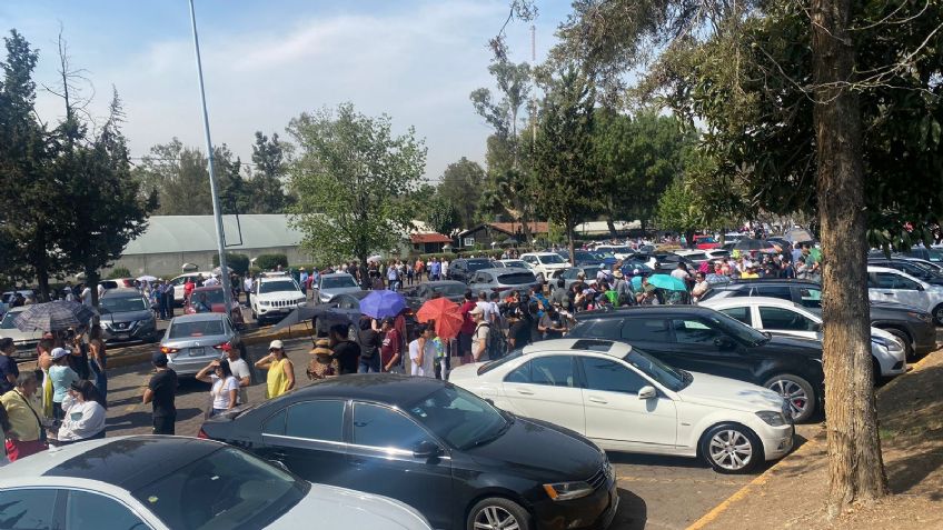 Caos en el Parque Naucalli: Más de dos mil personas abarrotan las casillas electorales