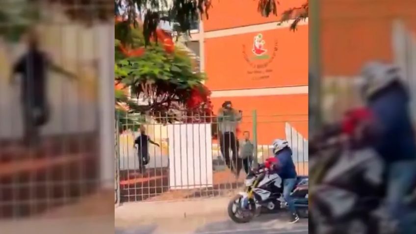 VIDEO: Sujetos intentan robar boletas y casillas en Querétaro y sufren brutal accidente