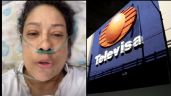 Foto ilustrativa de la nota titulada Ahogada en llanto, actriz de Televisa ruega por donadores; tiene un tumor en la columna