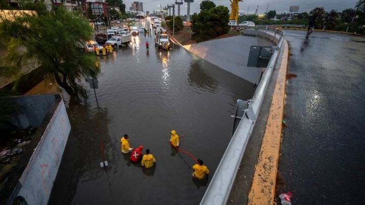 Tres niños y un hombre, los muertos tras la Tormenta Tropical 'Alberto' en Nuevo León