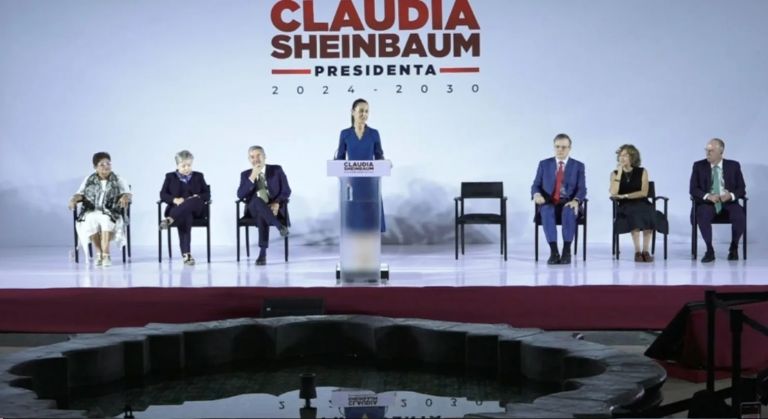 Claudia Sheinbaum presentó parte de su Gabinete. Foto: Twitter