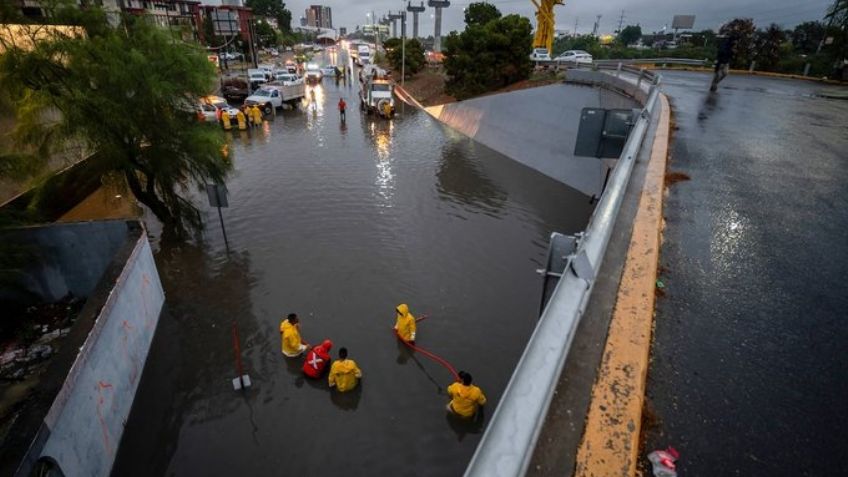 Tres niños y un hombre, los muertos tras la Tormenta Tropical 'Alberto' en Nuevo León